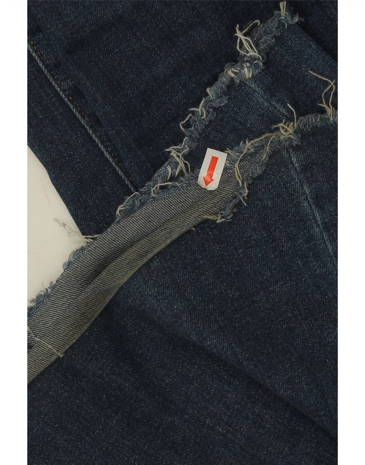 Levi's Damen High Rise Flared Jeans W25 L32 Marineblaue Baumwolle