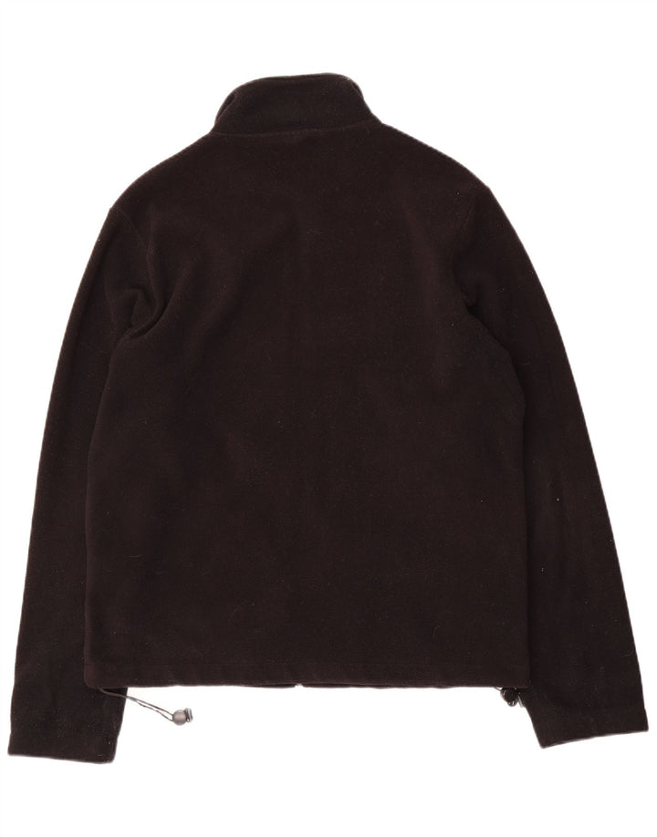 Fila Herren-Fleecejacke mit Grafik, UK 38, Mittelschwarz, Farbblock