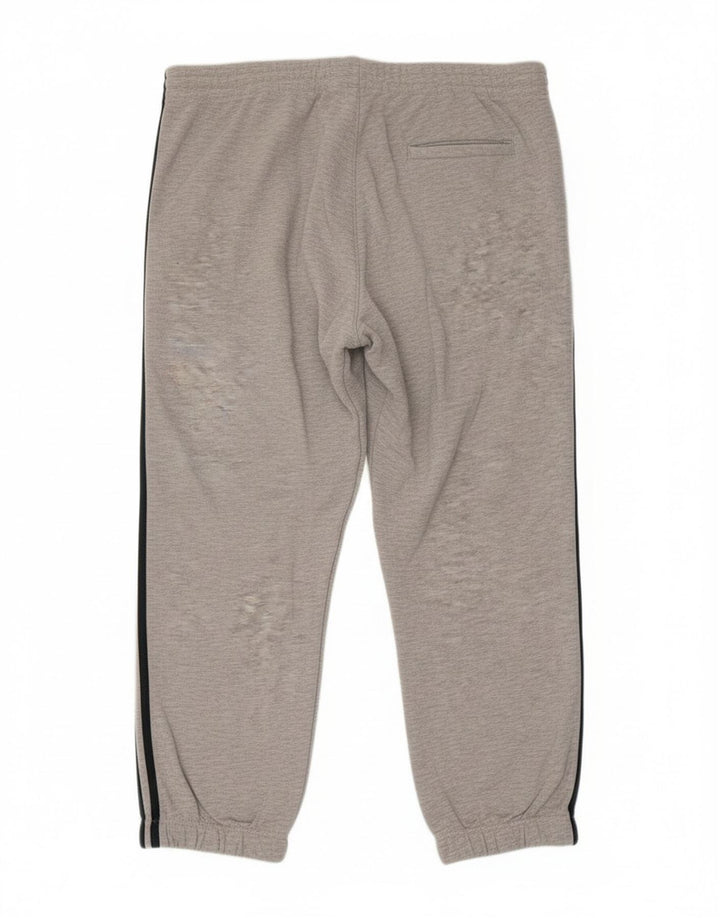 Adidas Herren Trainingshose Jogger Große graue Baumwolle