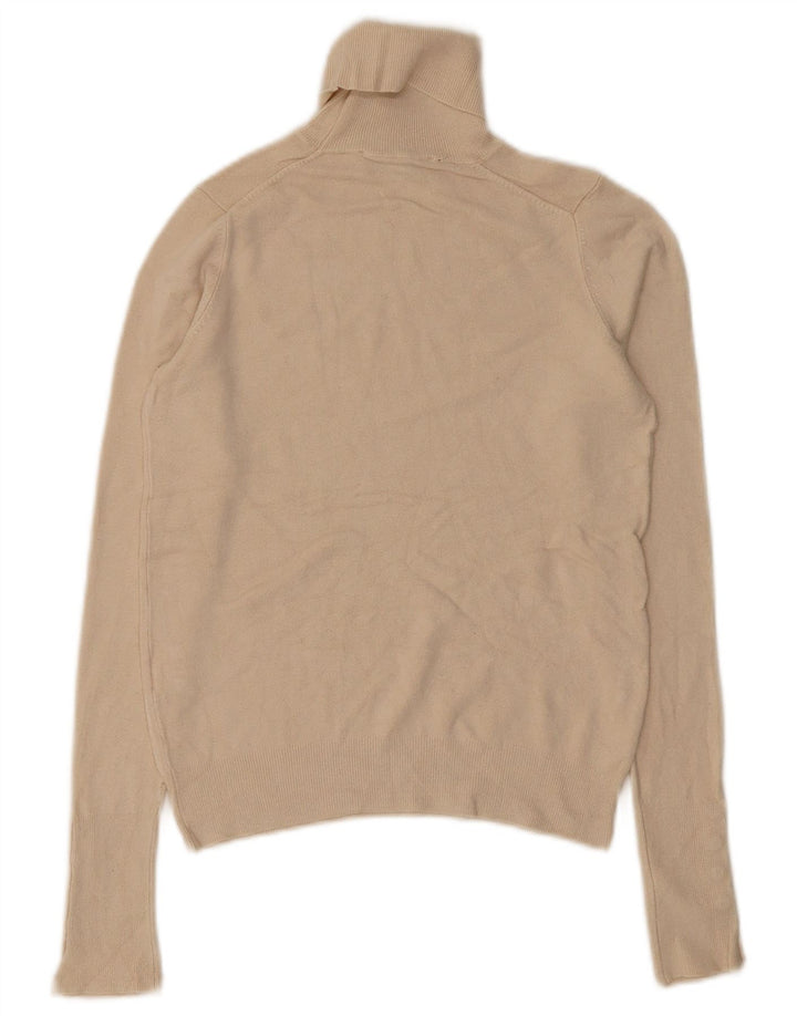 Rollkragenpullover für Damen von Zara, Gr. 10, Größe S, Beige