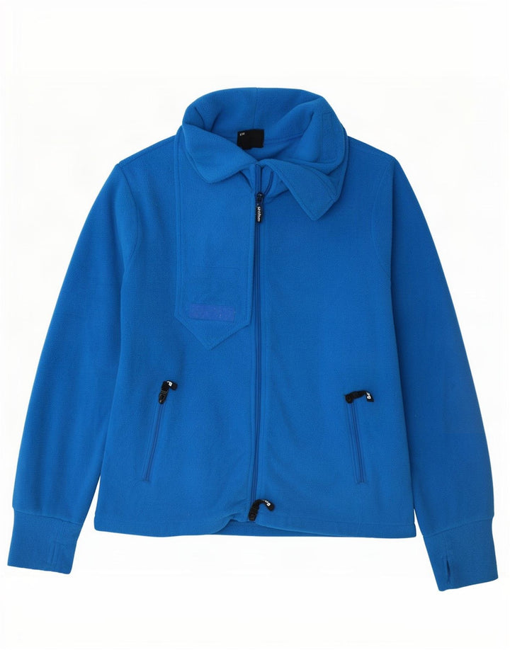 Bench Damen Fleecejacke UK 14 Large Blau Polyester