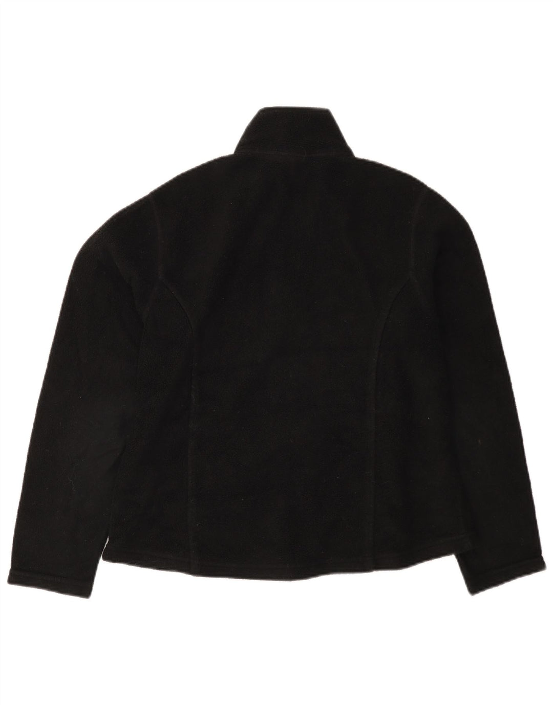 L.L.Bean Damen Fleecejacke UK 14 Medium Schwarz Polyester