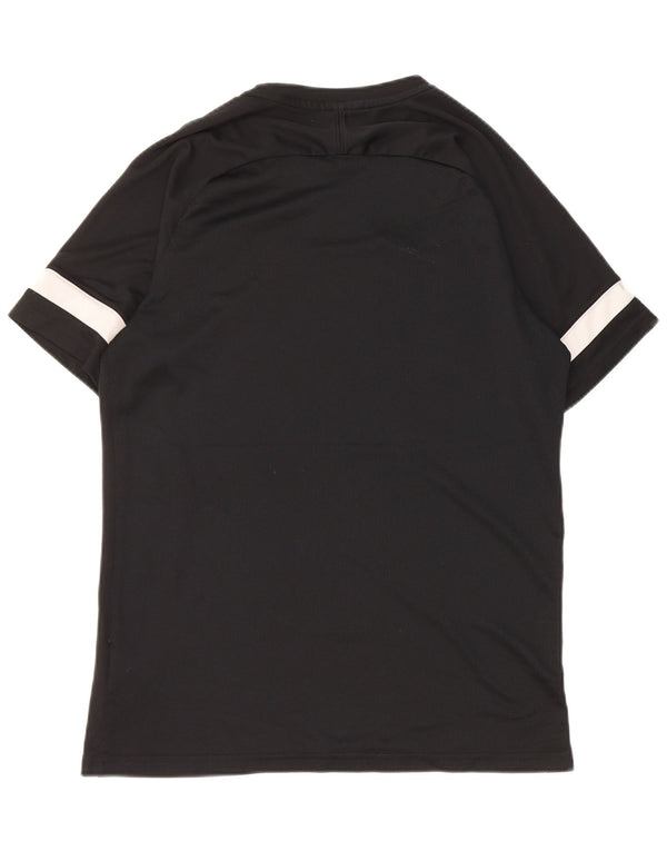 Nike Herren Dri Fit Graphic T-Shirt Top Large Schwarz Farbblock