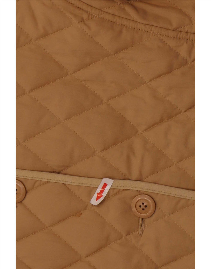 L.L.Bean Damen Steppjacke UK 16 Large Beige Baumwolle