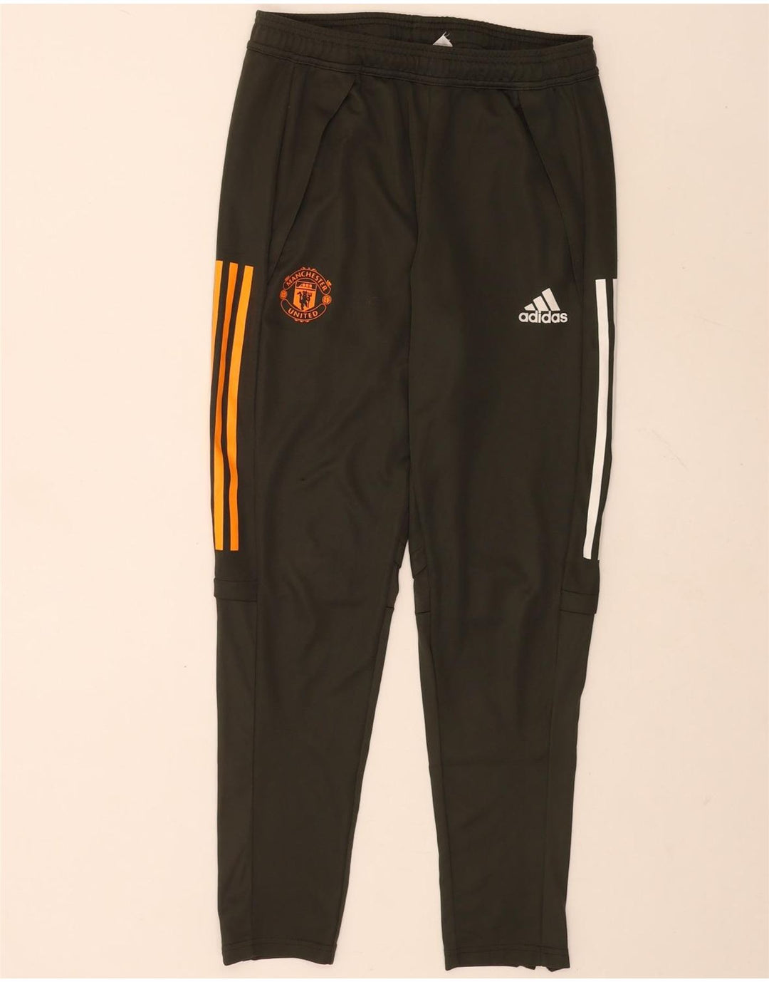 Adidas Herren Manchester United Trainingshose Mittel Khaki Polyester