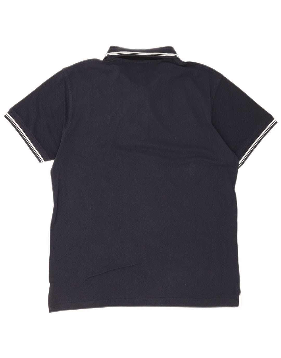 Sergio Tacchini Herren Poloshirt Small Marineblau Baumwolle