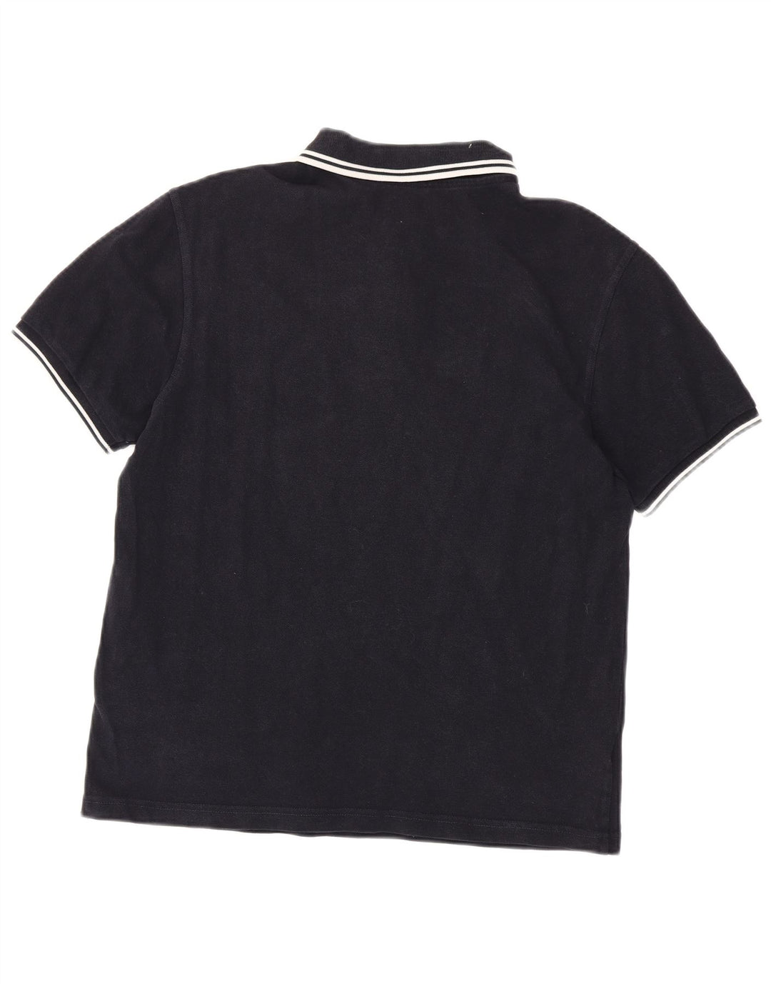Fred Perry Herren-Poloshirt, mittelmarineblaue Baumwolle