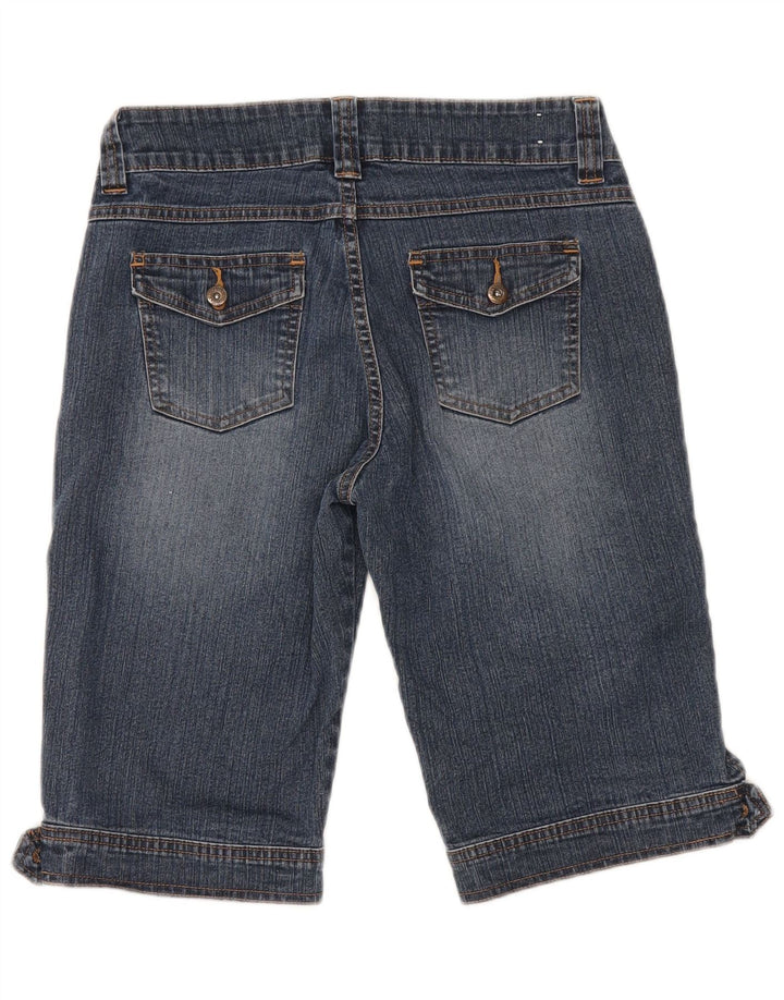 Lee Damen Jeansshorts US 6 Medium W28 Blaue Baumwolle