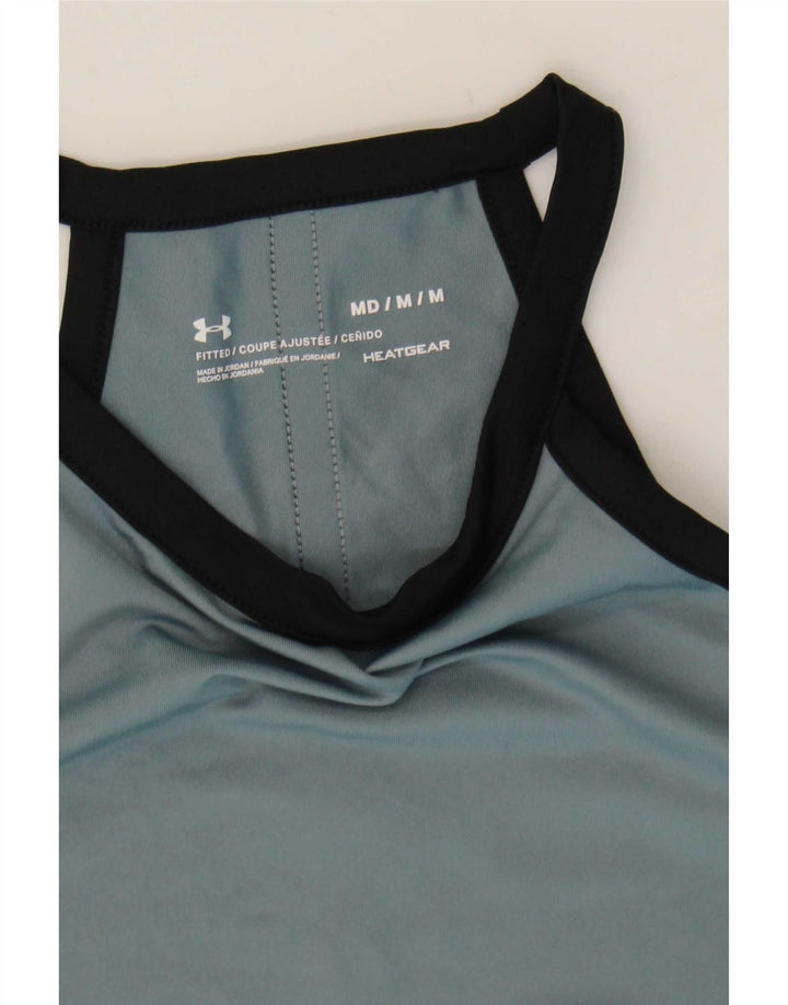 Under Armour Damen Heat Gear Graphic Weste Top UK 12 Mittelgrau