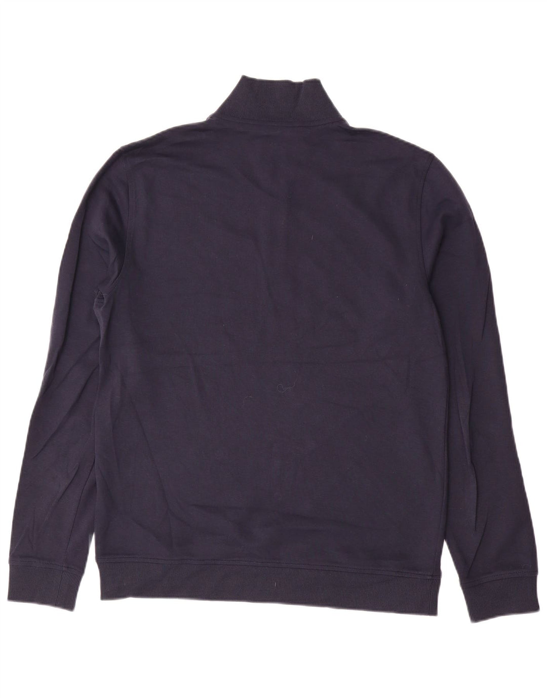 Ted Baker Herren-Sweatshirt mit Reißverschluss am Hals, Größe 3, mittelgroß, marineblau, Baumwolle