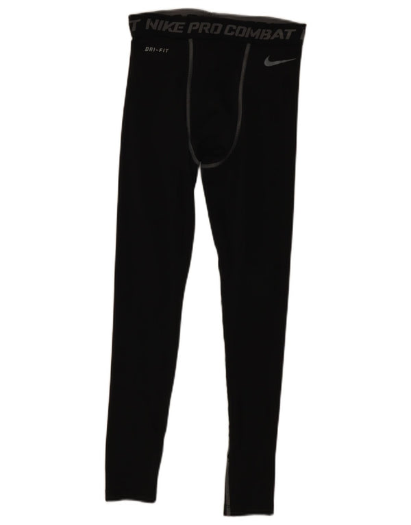 Nike Herren-Leggings mit Dri-Fit-Grafik, Größe S, Schwarz, Polyester