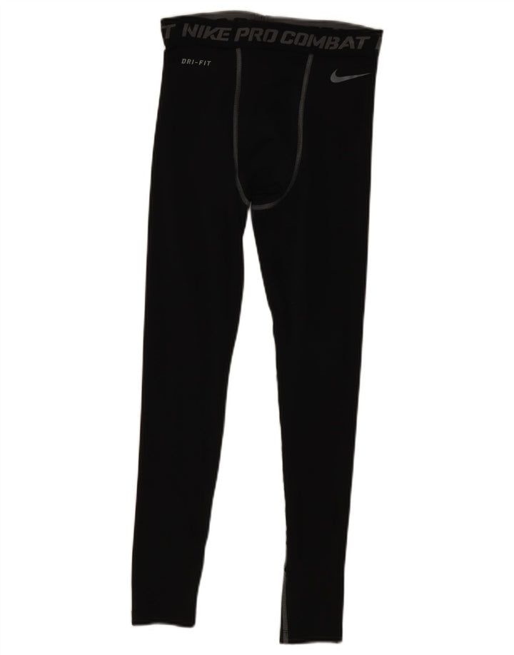 Nike Herren-Leggings mit Dri-Fit-Grafik, Größe S, Schwarz, Polyester