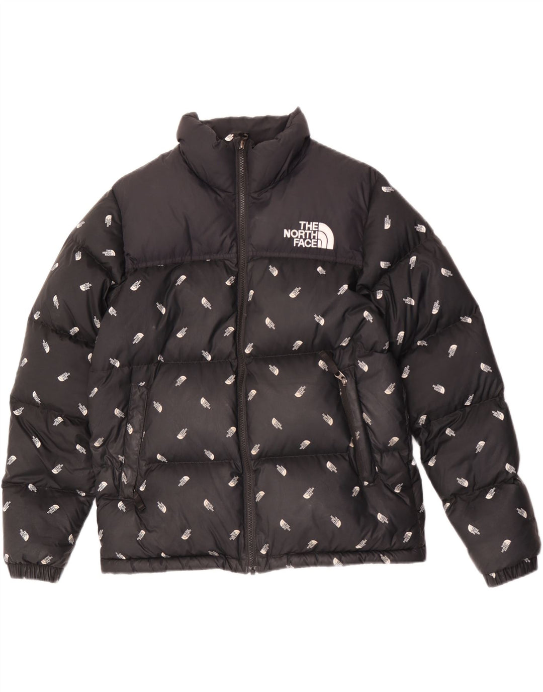 The North Face Jungen Graphic Wattierte Jacke 14-15 Jahre XL Schwarz Polyester