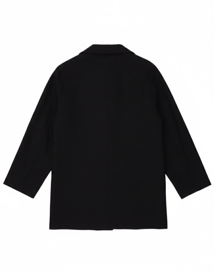 Laura Ashley Damen-Blazerjacke mit 2 Knöpfen, Größe S, Marineblau, Wolle, UK 10