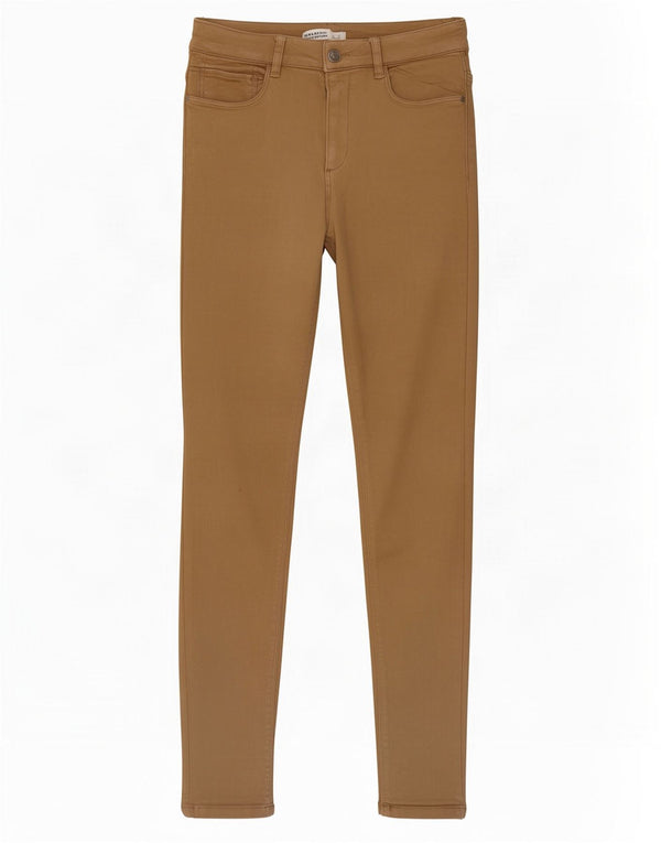 Zara Damen Skinny Freizeithose EU 38 Small W28 L29 Beige