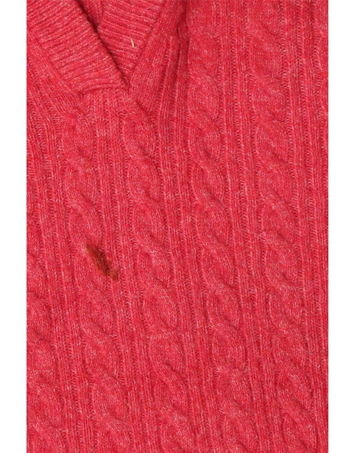 Marks & Spencer Damen-Pullover mit Kapuze, übergroß, Gr. 14, Mittelrot