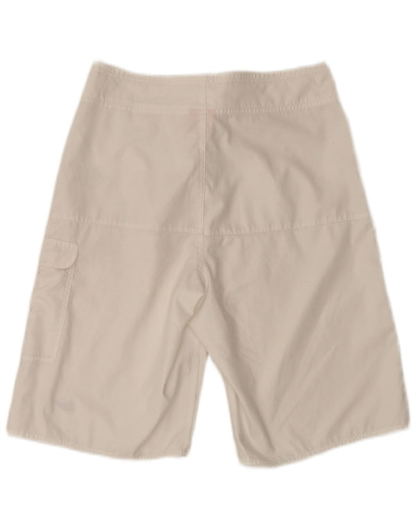 Nike Mens Swimming Shorts Small White Polyester