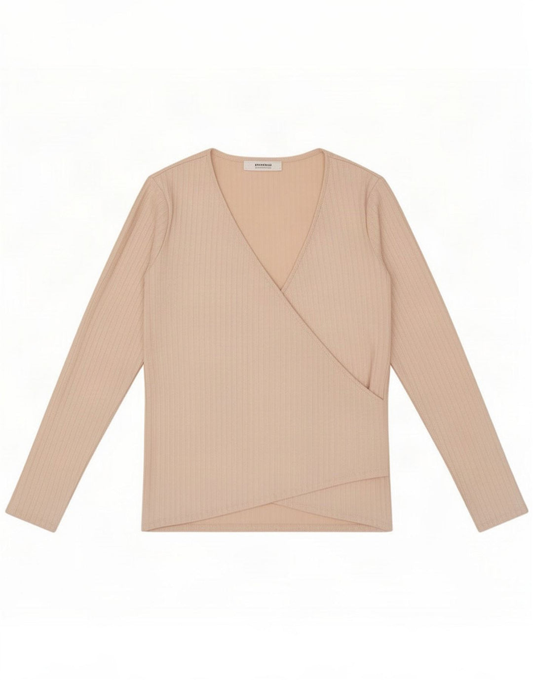 Promod Langarm-Blusenoberteil für Damen, UK 12, Mittelrosa