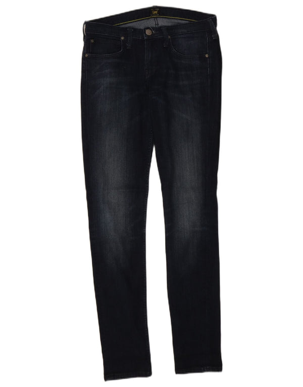 Lee Damen Lynn Röhrenjeans mit niedriger Taille, W29 L31, marineblaue Baumwolle