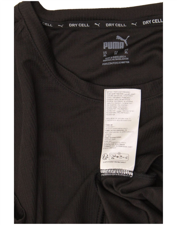 Puma Herren T-Shirt Top XL Schwarz