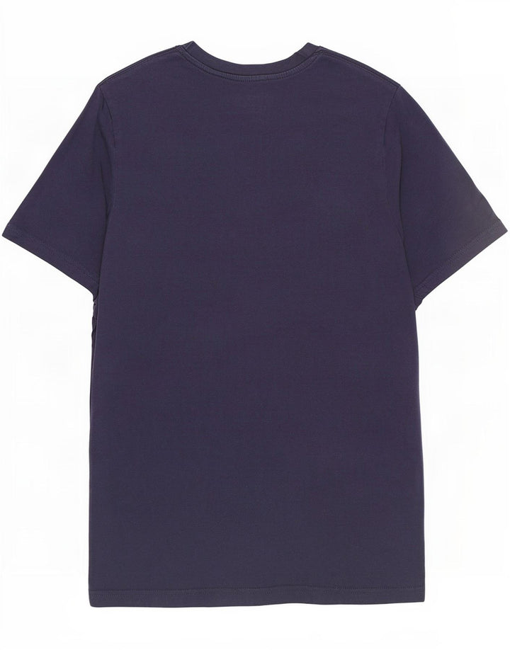 Kappa Herren T-Shirt Top Medium Marineblau Baumwolle