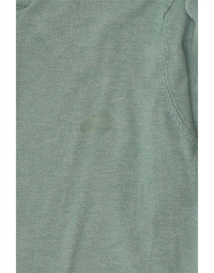Marks & Spencer Damen-Cardigan-Pullover UK 12 Mittelgrüne Viskose