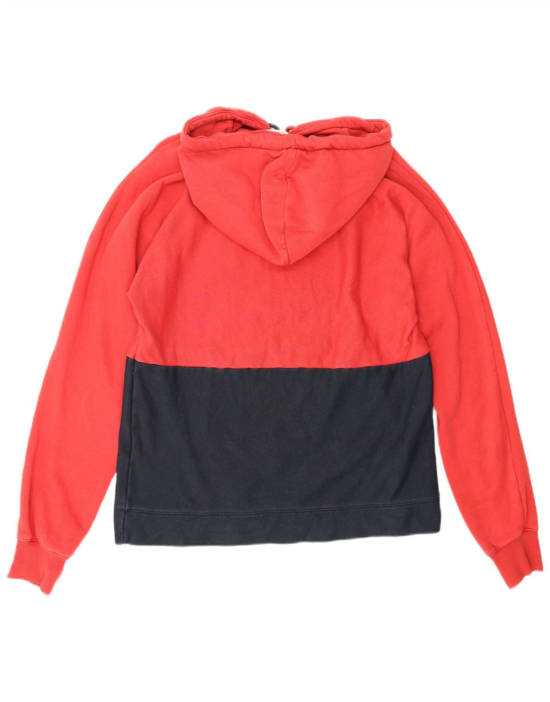 CHAMPION Damen-Kapuzenpullover mit Grafik, UK 16, Größe L, Rot, Farbblock