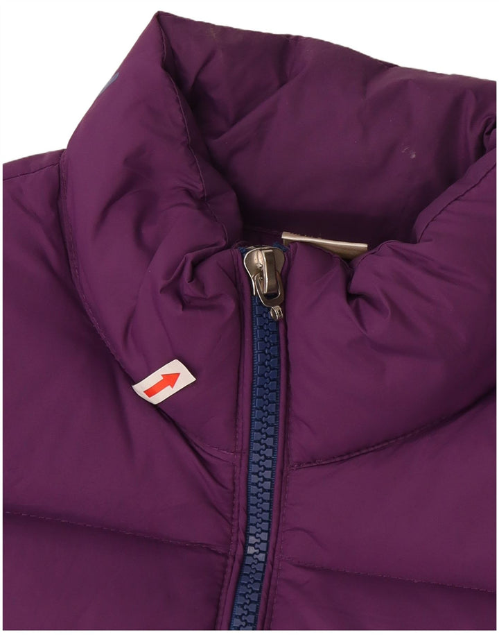 Freddy Womens Graphic Wattierte Jacke UK 12 Medium Purple Nylon