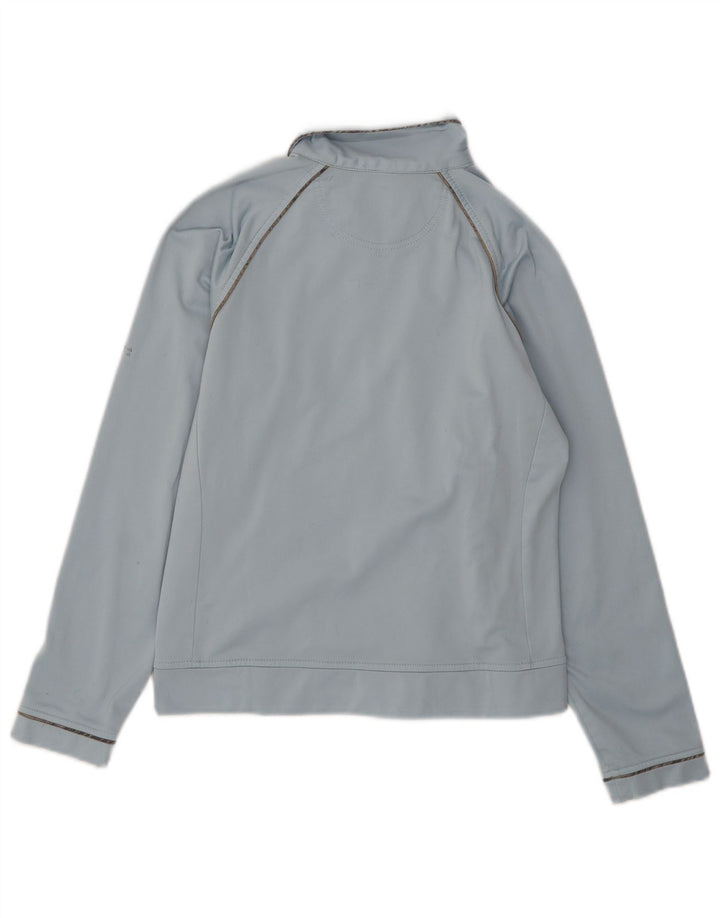 Champion Damen-Trainingsanzug-Top-Jacke, UK 10, Größe S, Blau