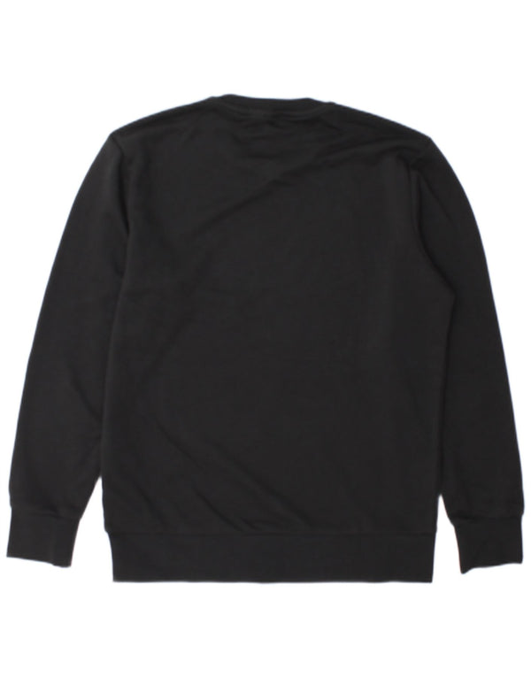 Adidas Herren Grafik-Sweatshirt, Pullover, Größe L, Schwarz