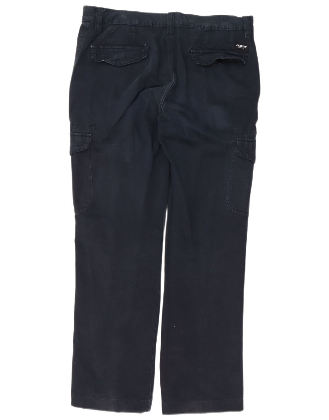 Carrera Gerade Herren-Cargohose W36 L30 Marineblaue Baumwolle