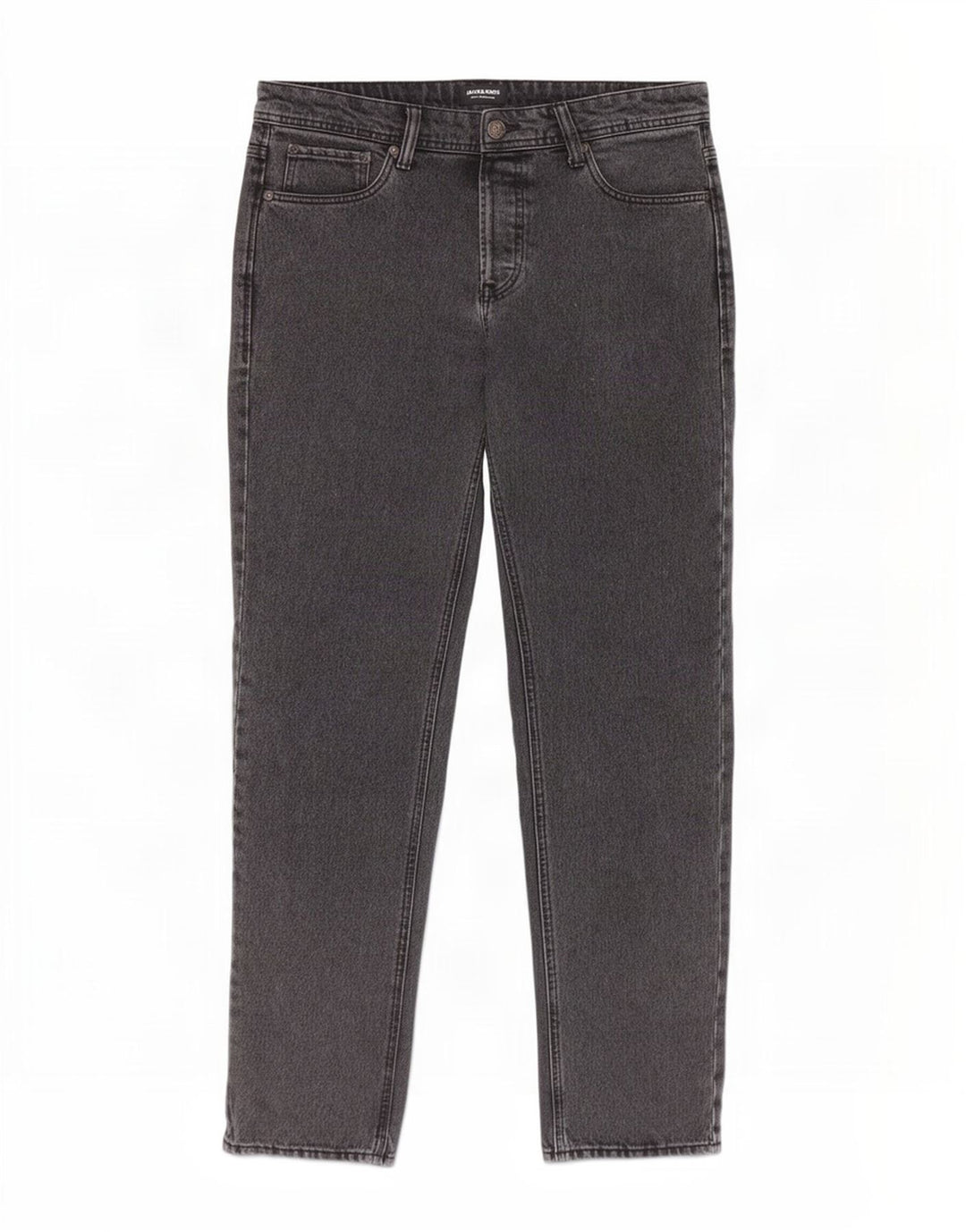 Jack & Jones Herren Straight Jeans W32 L32 Graue Baumwolle