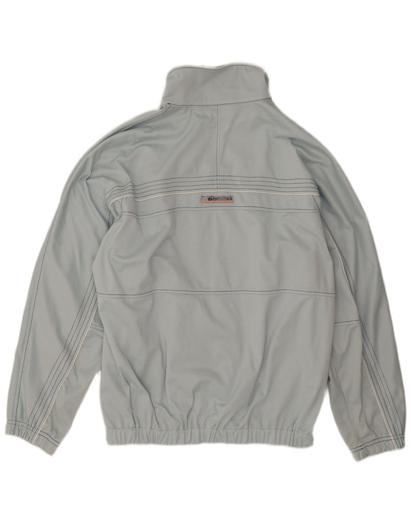 Asics Herren Trainingsanzug Top Jacke XL Blau Polyester