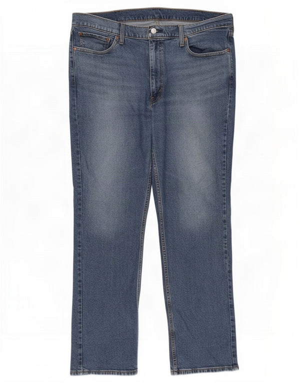 Levi's Herren 514 Straight Jeans W40 L32 Blaue Baumwolle