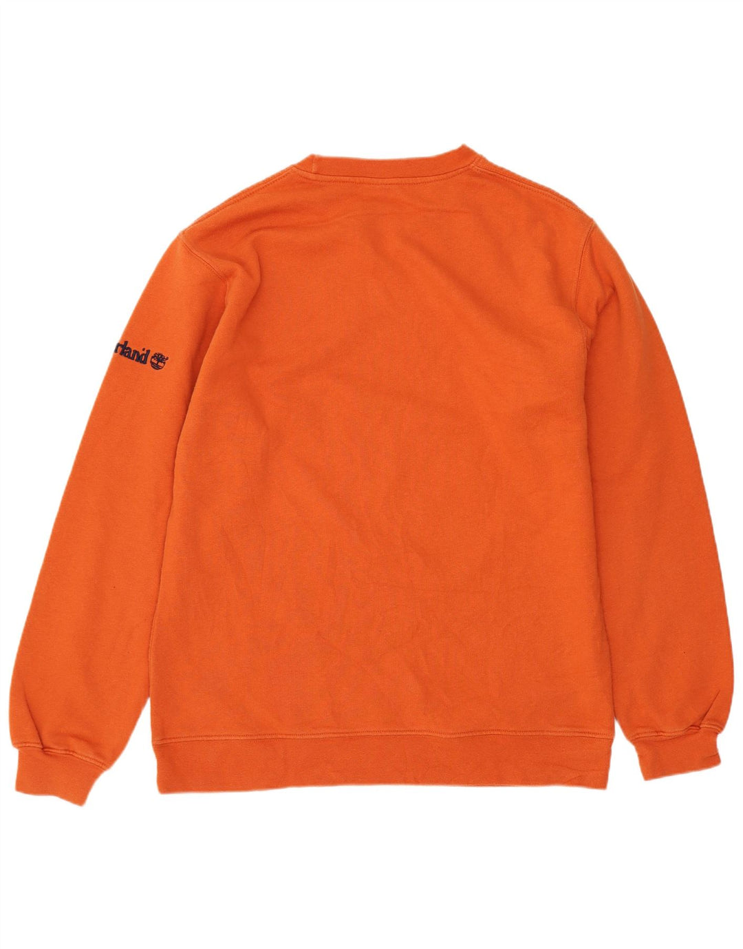 Timberland Herren Sweatshirt Pullover XS Orange Baumwolle
