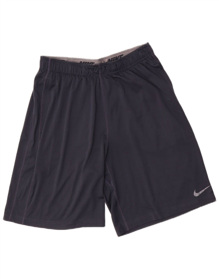 Nike Herren Dri Fit Sport Shorts Medium Marineblau Polyester