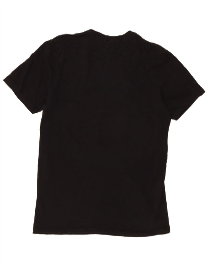 Nike Herren-T-Shirt mit Grafik, Medium, Schwarz, Colourblock-Baumwolle