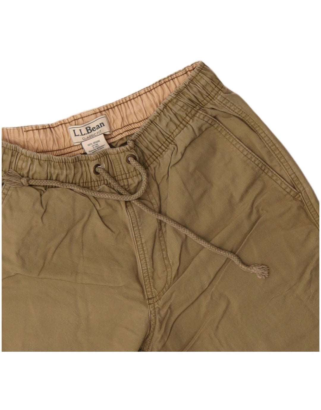 L.L.Bean Herren-Shorts mit klassischer Passform, Größe S, Größe 27, Khaki, Baumwolle