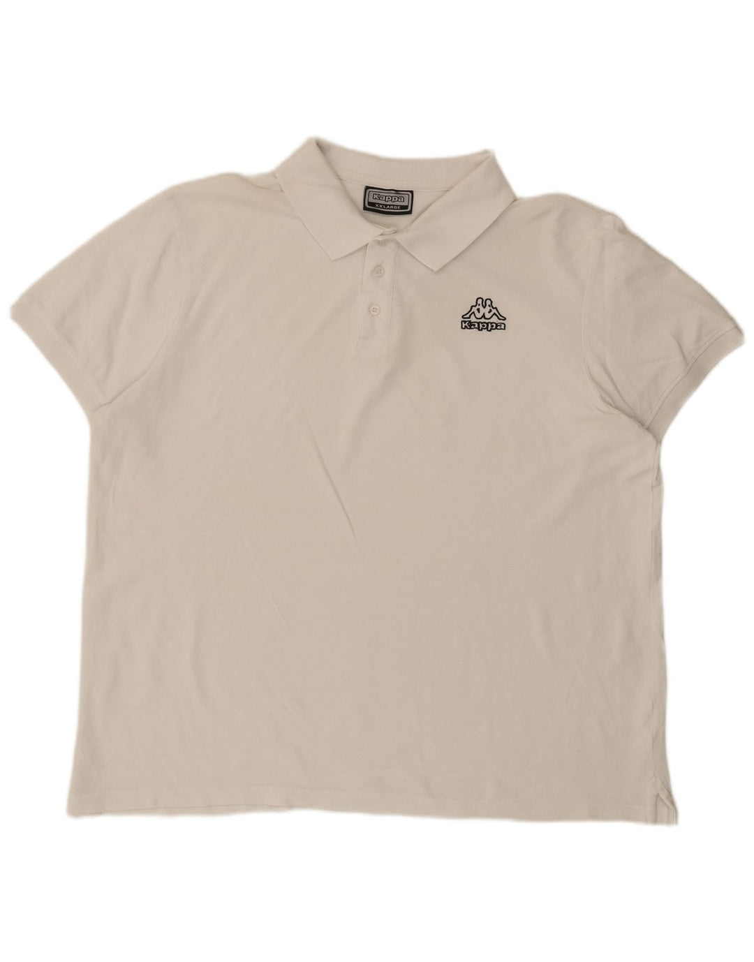Kappa Herren Poloshirt 2XL Weiß