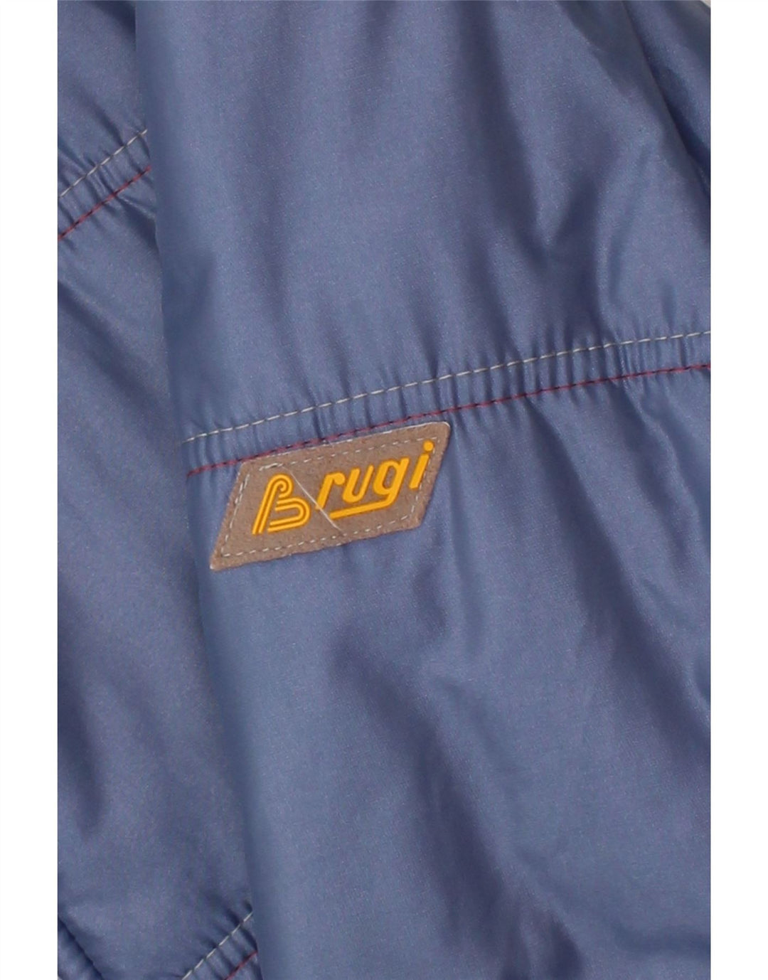 BRUGI Mens Padded Jacket UK 38 Medium Blue Vintage Brugi and Second-Hand Brugi from Messina Hembry 