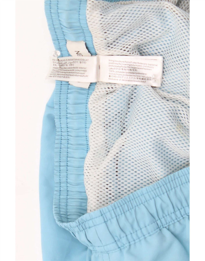 Calvin Klein Herren-Badeshorts mit Grafik, klein, blau, Farbblock-Polyester
