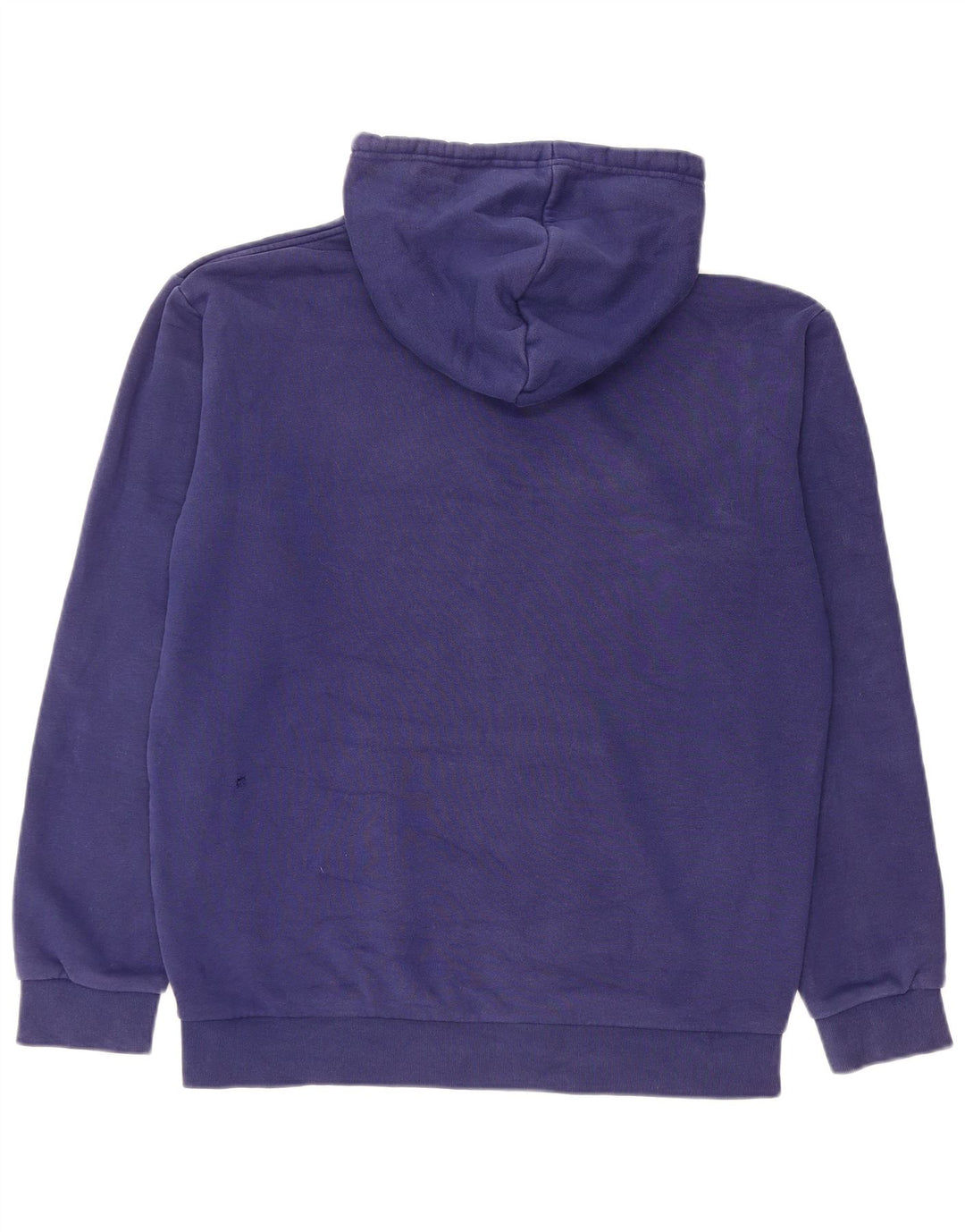 Adidas Herren Kapuzenpullover aus mittelblauer, marineblauer Baumwolle