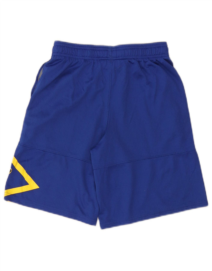 UNDER ARMOUR Heat Gear Graphic Sportshorts für Jungen, 9–10 Jahre, Mittelblau