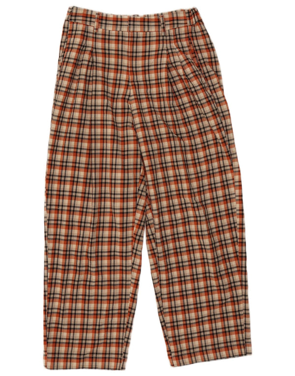 Urban Outfitters Womens Chino Trousers Medium W30 L26 Multicoloured Check