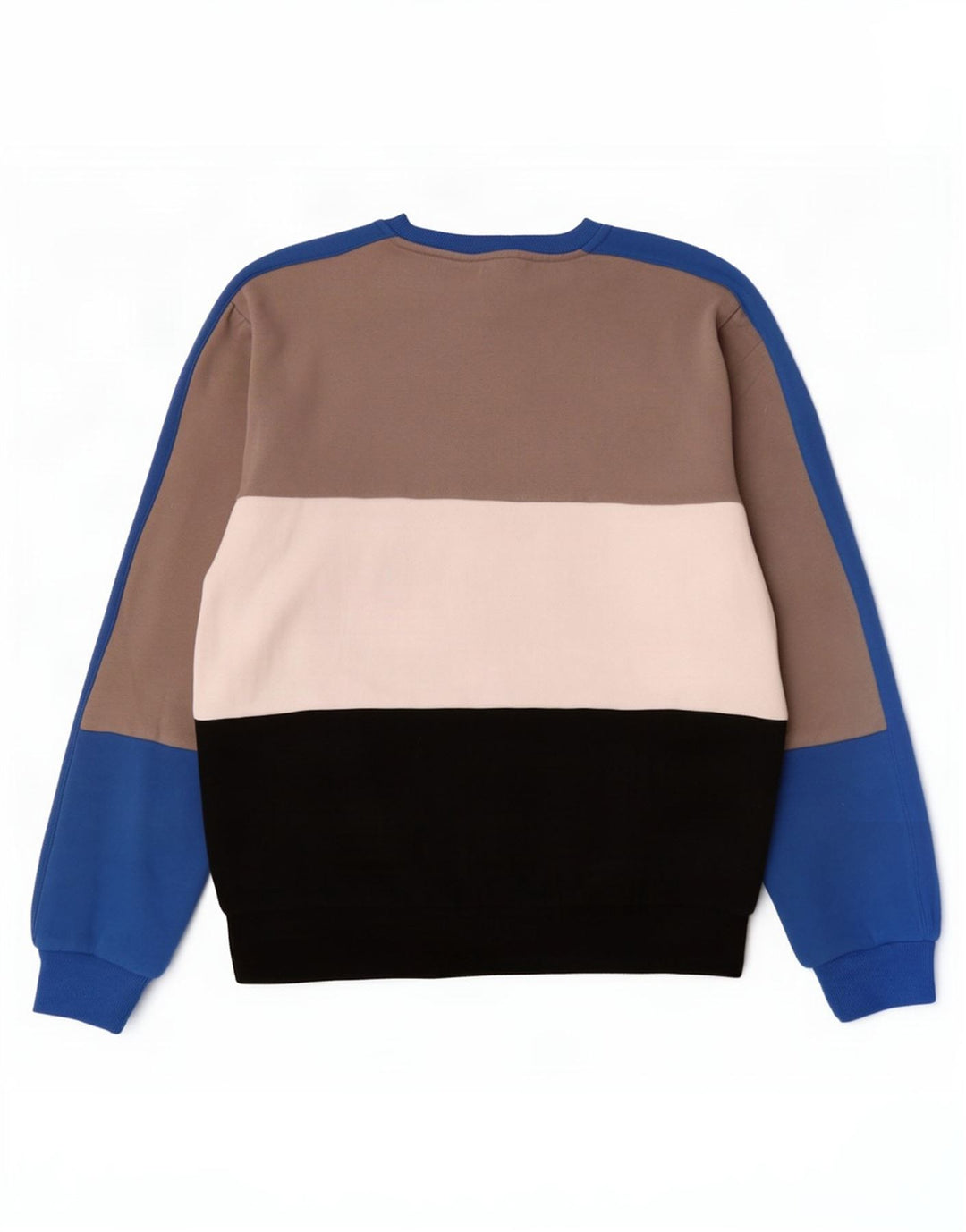 Fila Herren-Sweatshirt mit Grafik, klein, mehrfarbig, Colourblock-Baumwolle