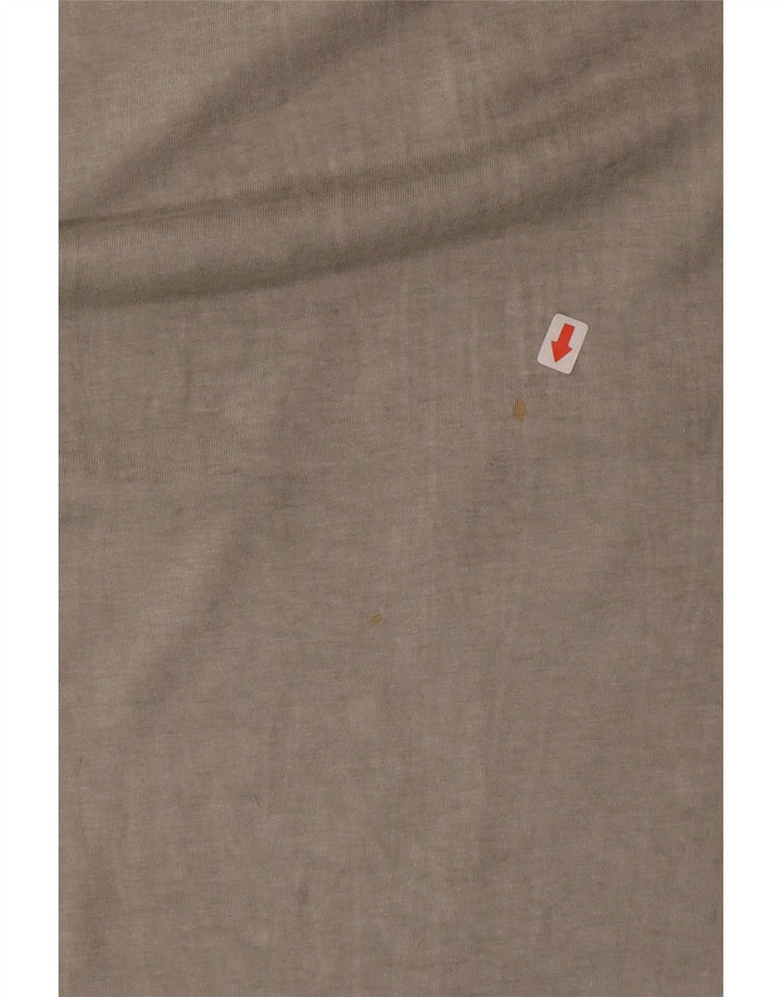 Diesel Herren T-Shirt Top Large Grau Baumwolle