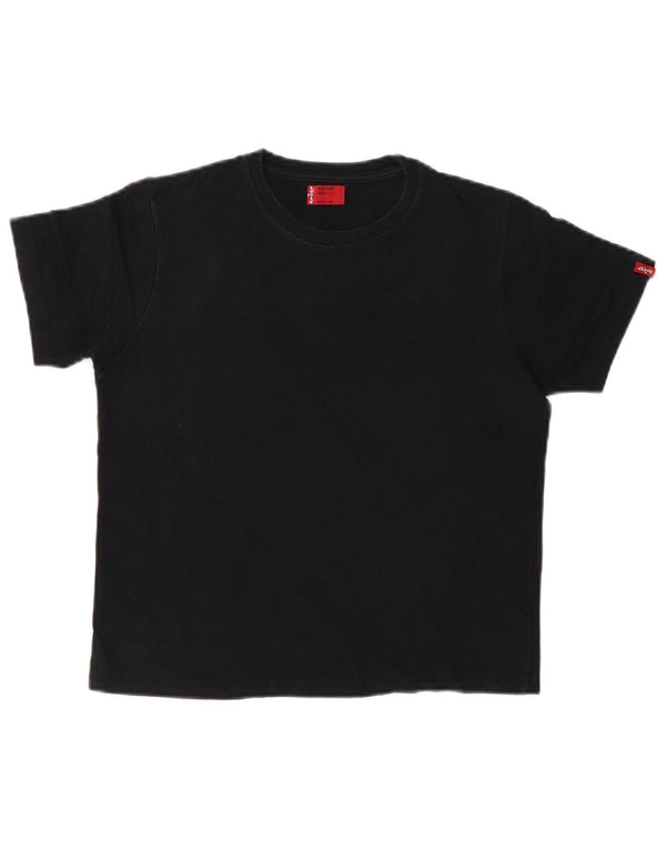 Levi's T-Shirt-Oberteil für Mädchen, 11–12 Jahre, Größe L, Schwarz, Baumwolle