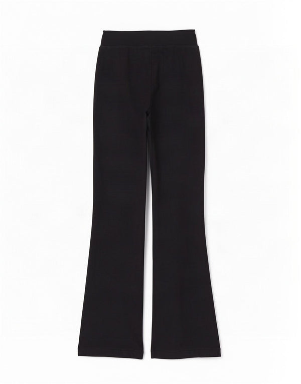 Nike Damen Flare-Trainingshose UK 10 Small Schwarz