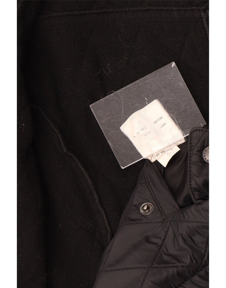 Barbour Damen Steppjacke UK 16 Large Schwarz Polyamid