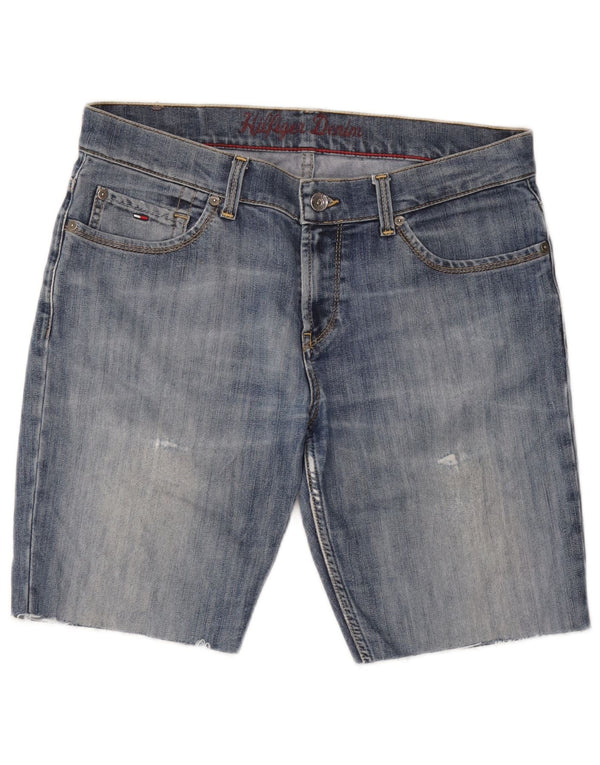 Tommy Hilfiger Damen Jeansshorts W34 Large Blau